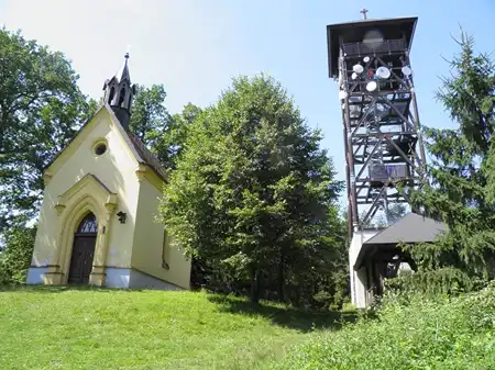 Rozhledna Sv. Markéta - pohled z ní je jeden z nejkrásnějších.